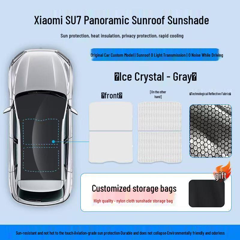 26-Year SU7/YU7 Sunroof Sunshade: Original Canopy for Summer Sun Protection & Insulation
26-Year SU7/YU7 Sunroof Sunshade: Original Canopy for Summer Sun Protection & Insulation
