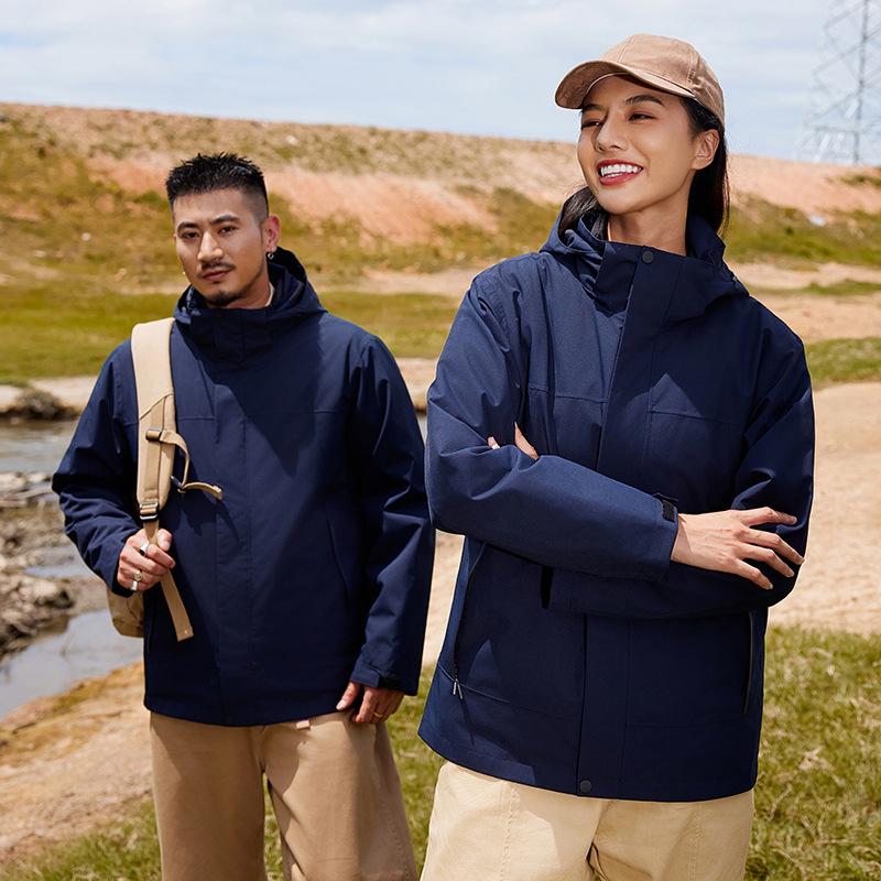 Unisex 3-in-1 Lightweight Hardshell Raincoat with Fully Heat-Sealed Seams for Mountaineering L
Unisex 3-in-1 Lightweight Hardshell Raincoat with Fully Heat-Sealed Seams for Mountaineering L