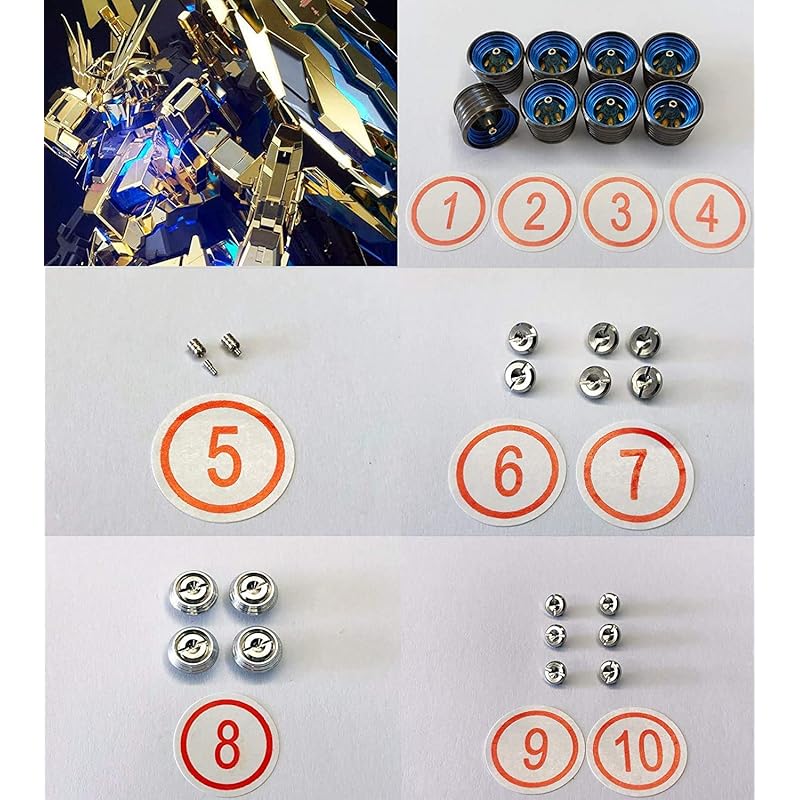 PG 1/60 for unicorn gundam metal vernier Set (Mobile Suit Gundam UC) (PG RX-0 Unicorn Gundam Unit 3 for Phenex)
PG 1/60 for unicorn gundam metal vernier Set (Mobile Suit Gundam UC) (PG RX-0 Unicorn Gundam Unit 3 for Phenex)