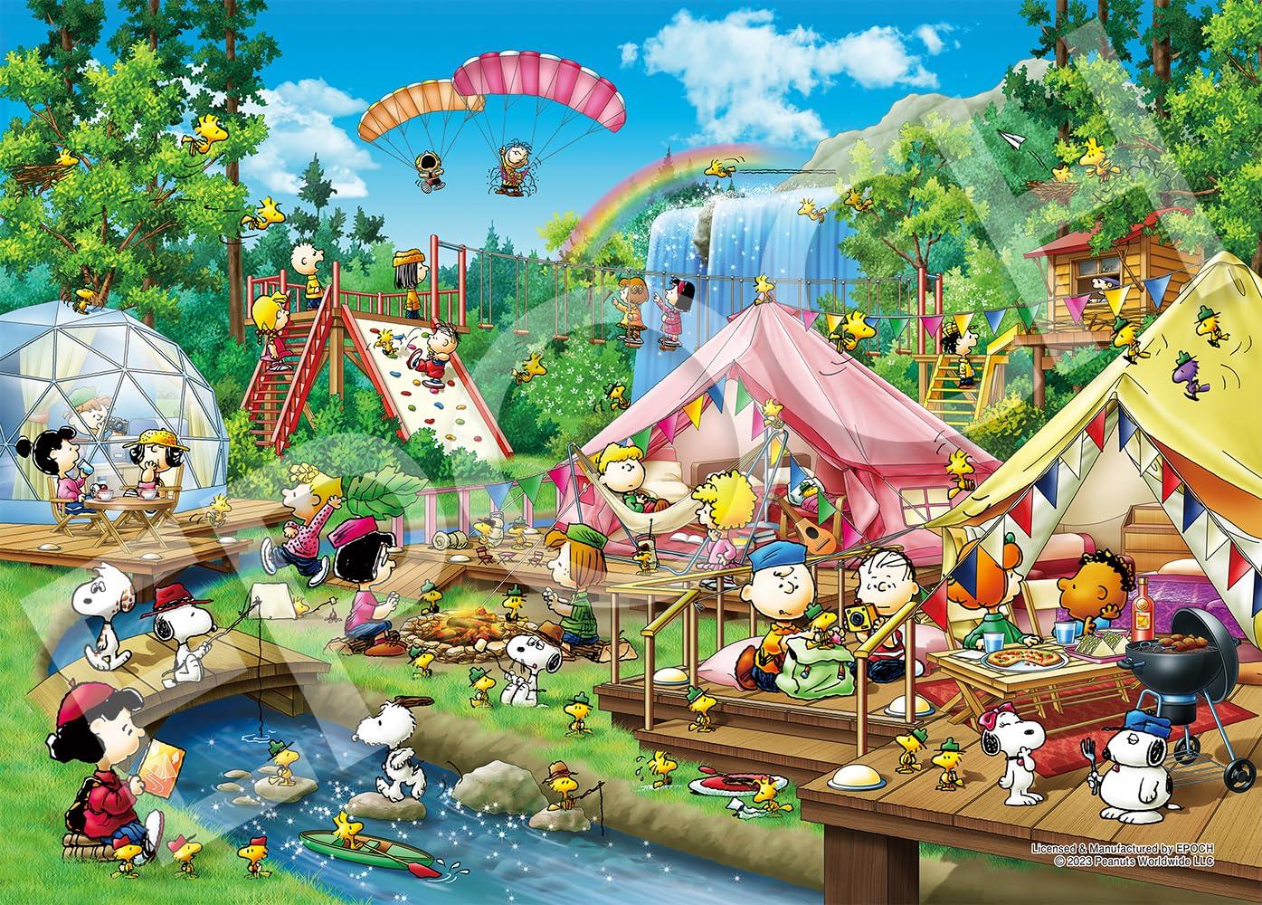 Пазл Epoch из 500 деталей PEANUTS Snoopy Glamping x с клеем и шпателем с купоном для подсчета очков EPOCH (38 53см) 06-706с
Пазл Epoch из 500 деталей PEANUTS Snoopy Glamping x с клеем и шпателем с купоном для подсчета очков EPOCH (38 53см) 06-706с