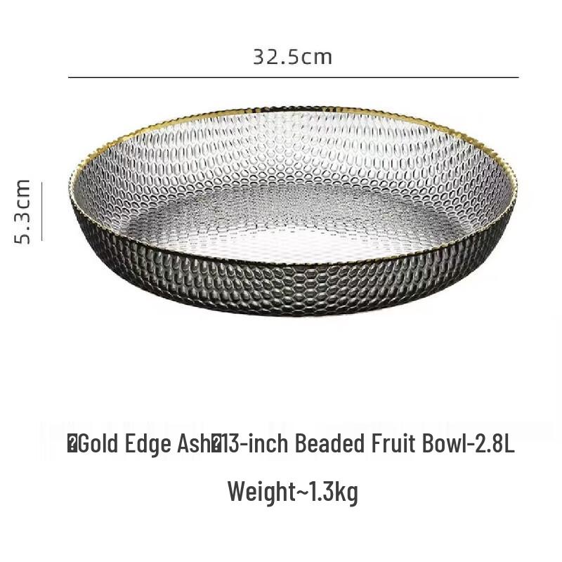 Ruhan Luxury Glass Fruit Plate
Ruhan Luxury Glass Fruit Plate
