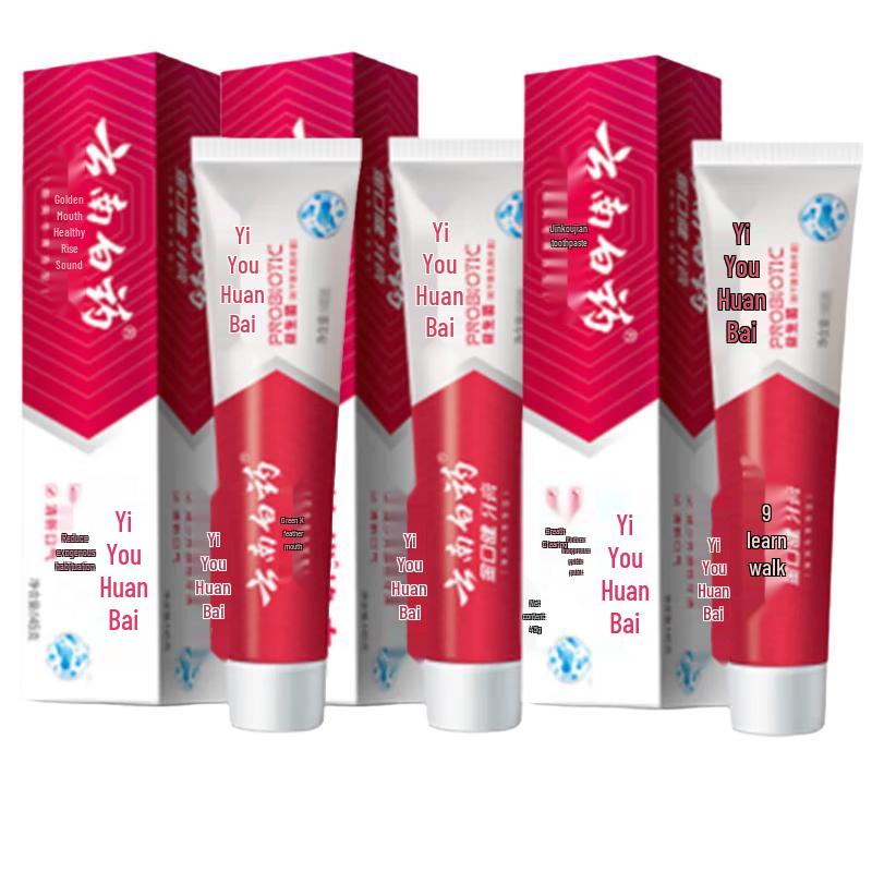 Yunnan Baiyao Probiotic Whitening & Fresh Breath Toothpaste
Yunnan Baiyao Probiotic Whitening & Fresh Breath Toothpaste