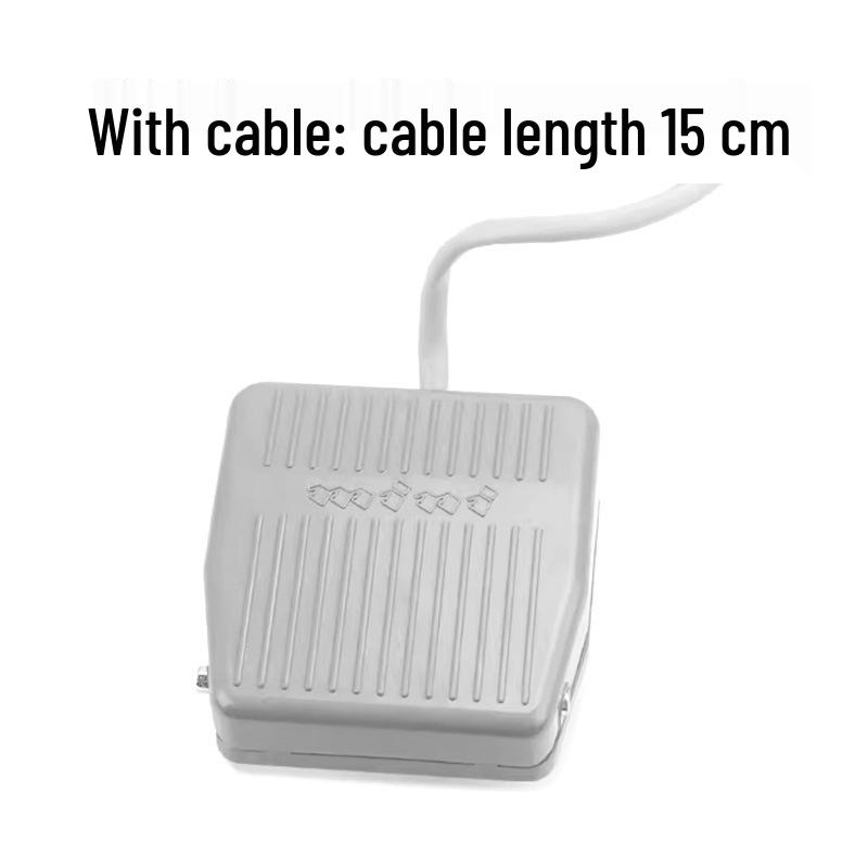 TFS-201 Plastic Foot Switch with 2m Cable, Aviation Plug, 2-core, 3-core for Dispensing & Terminal Machines.
TFS-201 Plastic Foot Switch with 2m Cable, Aviation Plug, 2-core, 3-core for Dispensing & Terminal Machines.