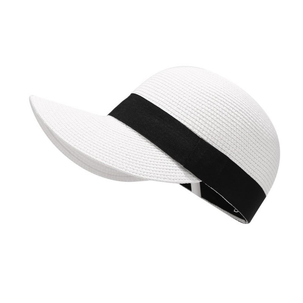 Wide Brim Woven Straw Hat Sunshade UV Protection Cap Fashion Baseball Straw Hats Outdoor білий
Wide Brim Woven Straw Hat Sunshade UV Protection Cap Fashion Baseball Straw Hats Outdoor білий