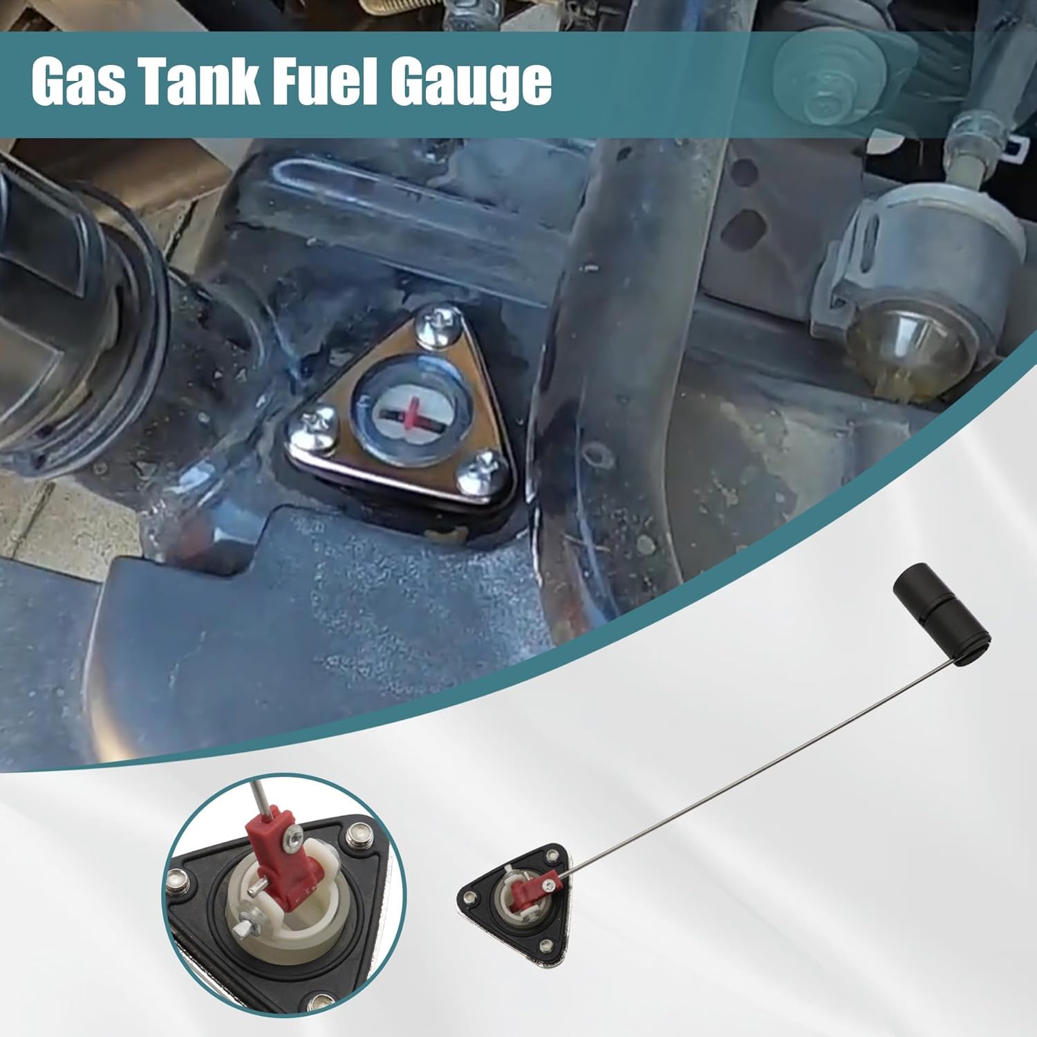 GXARTS Gas Tank Fuel Gauge Compatible with Kawasaki Mule 3000 3010 2510 1990-2008 with Steel Gas Tank Fuel Gauge Replacement # 52005-0733 52005-0086
GXARTS Gas Tank Fuel Gauge Compatible with Kawasaki Mule 3000 3010 2510 1990-2008 with Steel Gas Tank Fuel Gauge Replacement # 52005-0733 52005-0086