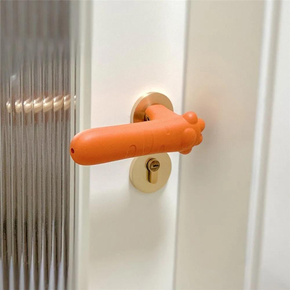 Силіконовий чохол на дверну ручку, рукавичка на дверну ручку, настінні протектори, захисний протектор дверної ручки, антиколізійний статичний килимок, чохли на дверну ручку для дому помаранчевий
Силіконовий чохол на дверну ручку, рукавичка на дверну ручку, настінні протектори, захисний протектор дверної ручки, антиколізійний статичний килимок, чохли на дверну ручку для дому помаранчевий
