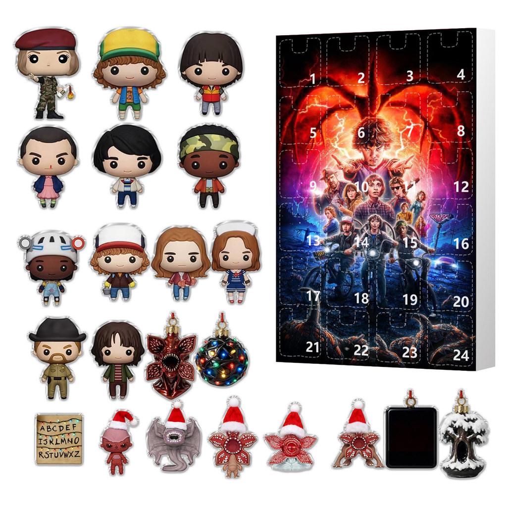 Stranger Things Christmas Advent Calendar Gift Box With Acrylic Ornaments For Fans And Kids Style A
Stranger Things Christmas Advent Calendar Gift Box With Acrylic Ornaments For Fans And Kids Style A