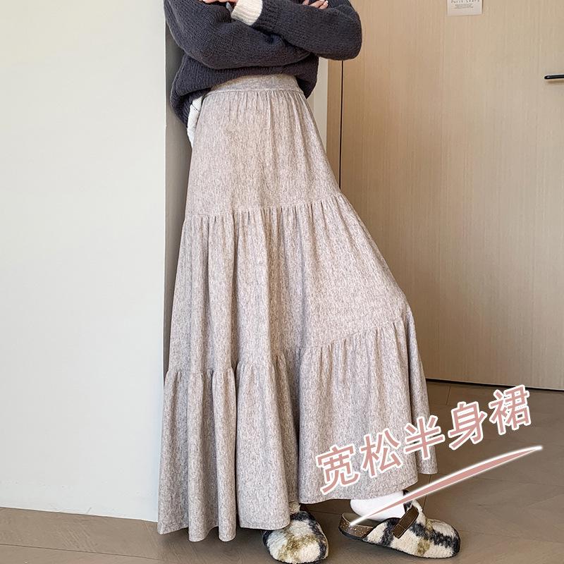 2024 Women s Wool A-line High Waist Knitted Midi Skirt for Autumn and Winter One Size хаки
2024 Women s Wool A-line High Waist Knitted Midi Skirt for Autumn and Winter One Size хаки