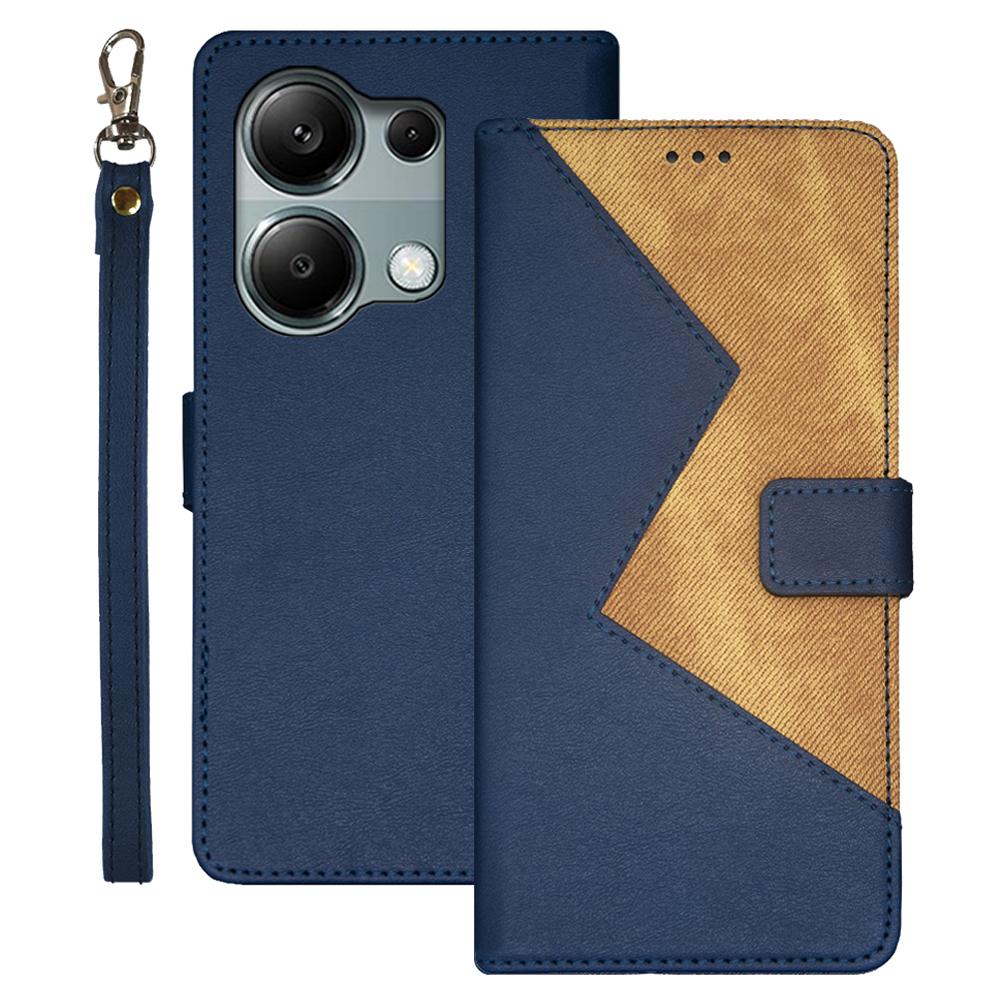 IDEWEI For Xiaomi Redmi Note 13 Pro 4G/Poco M6 Pro 4G Cover Splicing Color Leather Cell Phone Case Blue
IDEWEI For Xiaomi Redmi Note 13 Pro 4G/Poco M6 Pro 4G Cover Splicing Color Leather Cell Phone Case Blue
