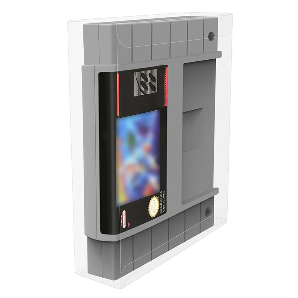 Для хранения игровых карт SNES, чехол для игрового картриджа, защитный рукав, дисплей картриджа
Для хранения игровых карт SNES, чехол для игрового картриджа, защитный рукав, дисплей картриджа