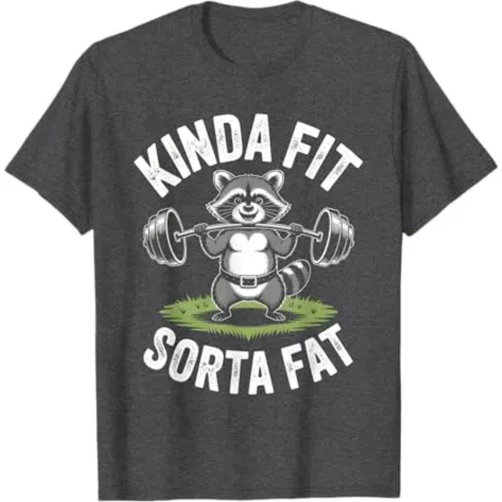 Kinda Fit Sorta Fat Funny Gym Bear Weightlifting Workout T-Shirt Y2k Humor Raccoon Weightlifter Fitness Saying Tee Novelty Top 5XL різнокольоровий
Kinda Fit Sorta Fat Funny Gym Bear Weightlifting Workout T-Shirt Y2k Humor Raccoon Weightlifter Fitness Saying Tee Novelty Top 5XL різнокольоровий