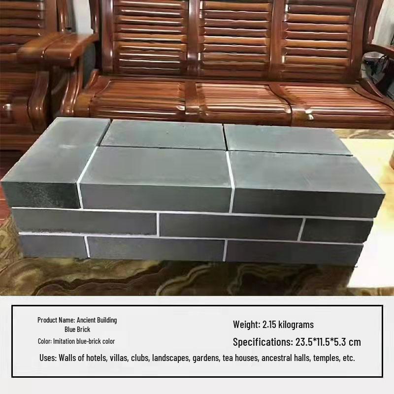Antique Blue Bricks: Exposed Aggregate, Small, Clay, Fired, Machine-Made, Sintered Bricks. 100x200x50mm
Antique Blue Bricks: Exposed Aggregate, Small, Clay, Fired, Machine-Made, Sintered Bricks. 100x200x50mm