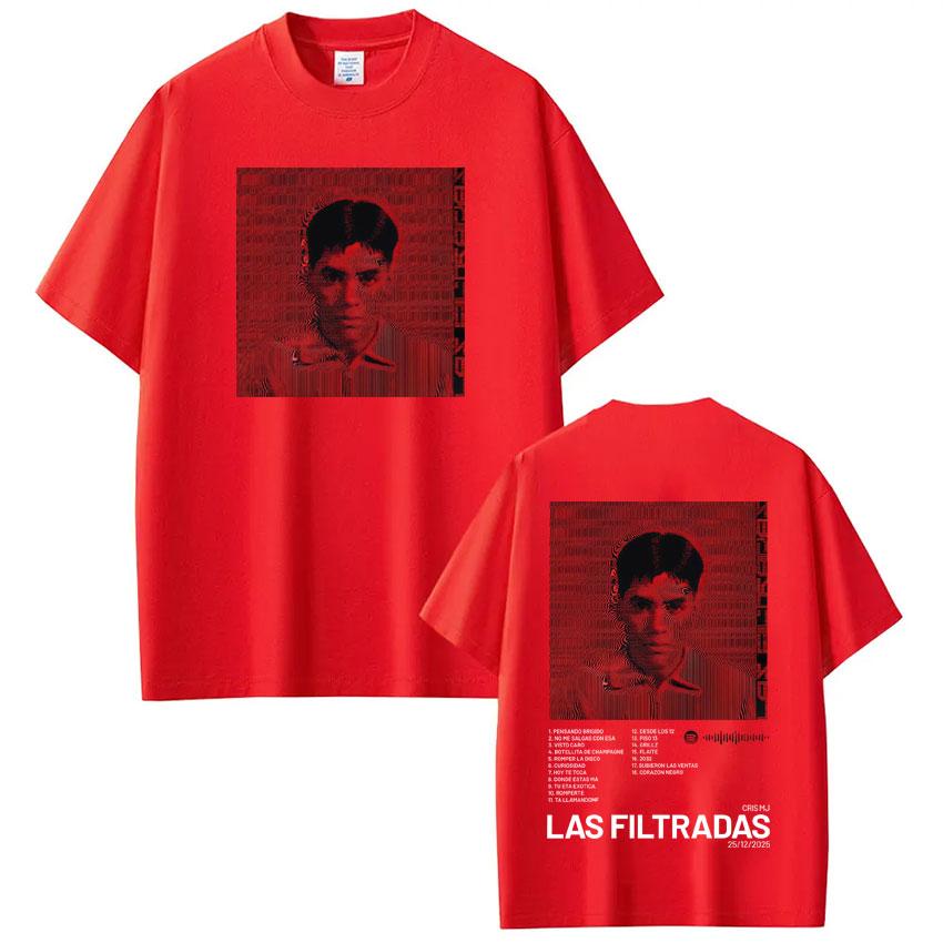 Rapper CRIS MJ Tour Album Graphics Tshirt Men Women Fashion Vintage Tshirt Shortsleeved Gothic Punk pure Cotton Tshirts Top 4XL
Rapper CRIS MJ Tour Album Graphics Tshirt Men Women Fashion Vintage Tshirt Shortsleeved Gothic Punk pure Cotton Tshirts Top 4XL
