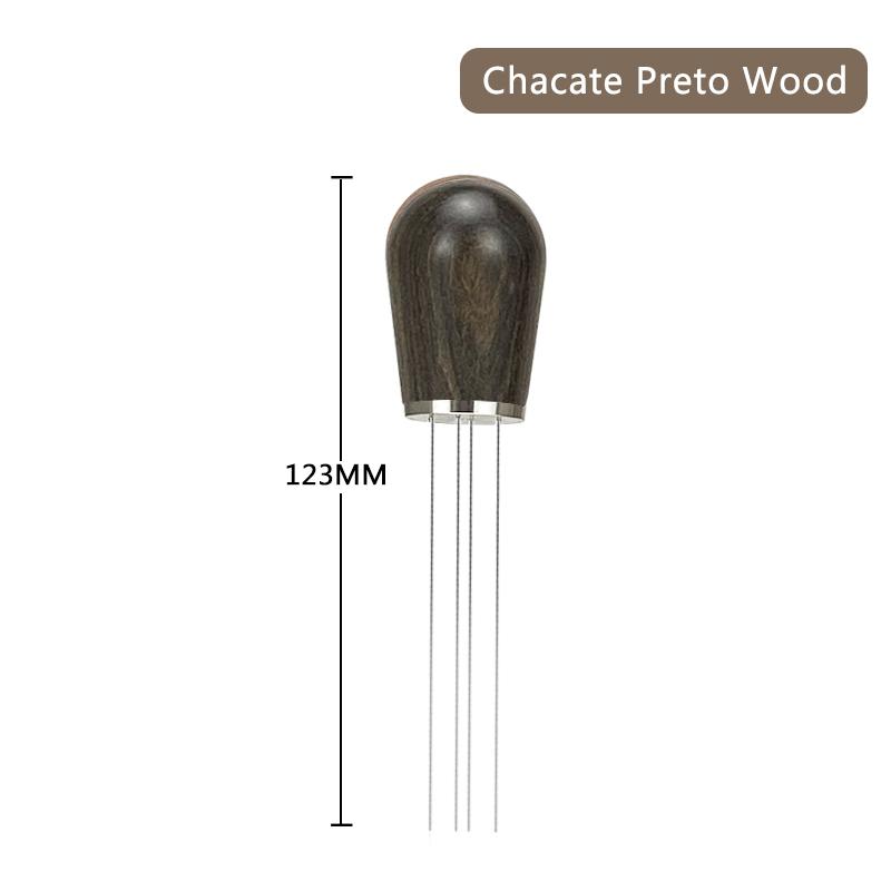 Coffee Needle Distributor 304 Stainless Steel Coffee Stirrer Distribution Leveler Tool Needle Type With Wooden Handle
Coffee Needle Distributor 304 Stainless Steel Coffee Stirrer Distribution Leveler Tool Needle Type With Wooden Handle