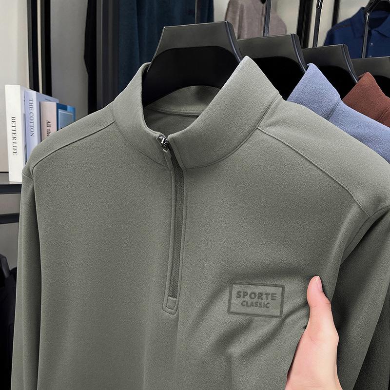 Men s Double-Sided Fleece Stand Collar Half-Zip Solid Color Long Sleeve Casual Hoodie for Autumn and Winter L (recommended for 110-130 jin)
Men s Double-Sided Fleece Stand Collar Half-Zip Solid Color Long Sleeve Casual Hoodie for Autumn and Winter L (recommended for 110-130 jin)