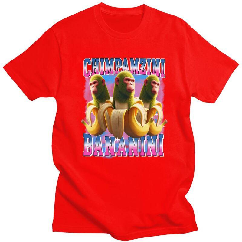 Male Chimpanzee Bananini Funny Italian Brainrot Meme T Shirts Pure Cotton Short Sleeve Tee Shirt Loose Fit Streetwear Clothes S
Male Chimpanzee Bananini Funny Italian Brainrot Meme T Shirts Pure Cotton Short Sleeve Tee Shirt Loose Fit Streetwear Clothes S