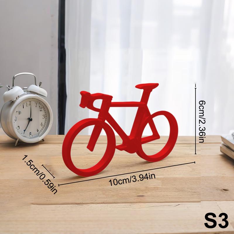 3D Printed Cycling Sculpture Minimalist Bike Desk Art Modern Bicycle Home Decor for Study Room Gift for Cyclists
3D Printed Cycling Sculpture Minimalist Bike Desk Art Modern Bicycle Home Decor for Study Room Gift for Cyclists