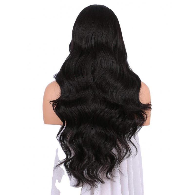 Женские длинные волнистые волосы с эффектом омбре, черные парики для косплея, натуральные термостойкие волосы, красивый синтетический парик для женщин чёрный
Женские длинные волнистые волосы с эффектом омбре, черные парики для косплея, натуральные термостойкие волосы, красивый синтетический парик для женщин чёрный