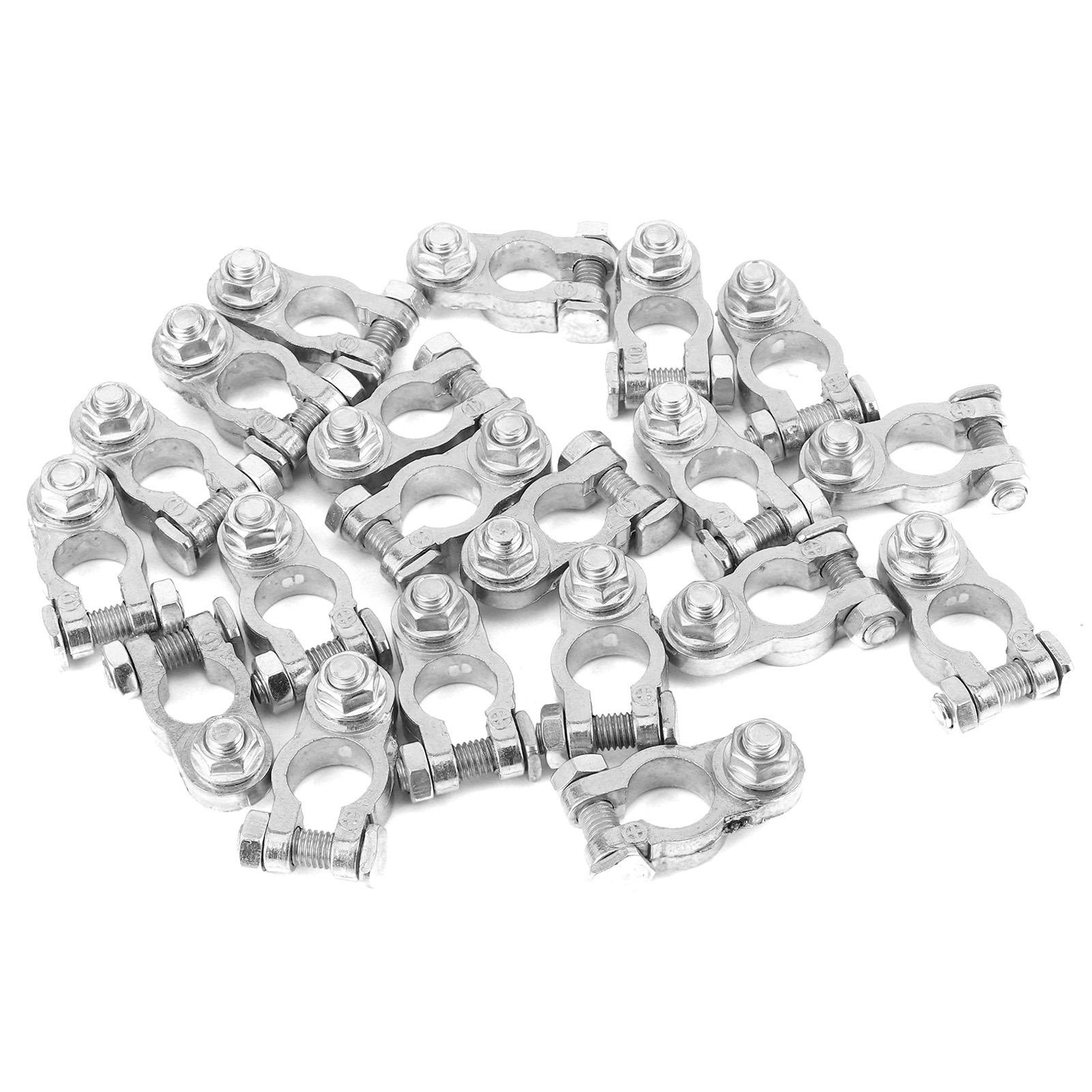 Car Battery Terminal Set Connector Clamp 12V Positive Negative for Caravan Van Motorhome Boat
Car Battery Terminal Set Connector Clamp 12V Positive Negative for Caravan Van Motorhome Boat