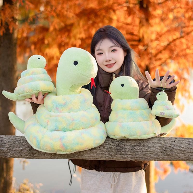Iridescent Snake Plush Pillow - Year of the Snake Good Luck Gift 12 cm, 35 g рожевий
Iridescent Snake Plush Pillow - Year of the Snake Good Luck Gift 12 cm, 35 g рожевий