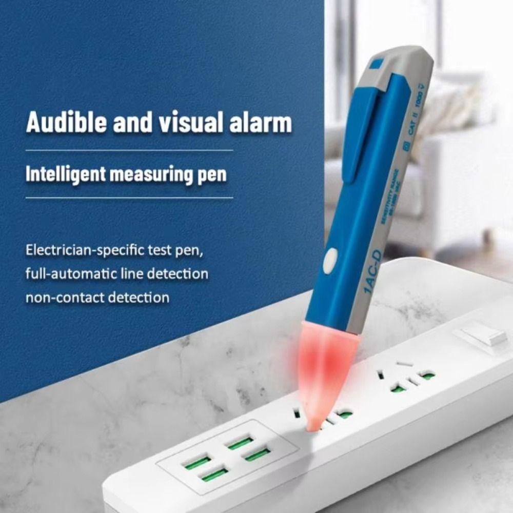 Non-contact Inductive Induction Test Pen Continuity Voltage Detector Pen AC/DC Voltage Meter жовтий
Non-contact Inductive Induction Test Pen Continuity Voltage Detector Pen AC/DC Voltage Meter жовтий