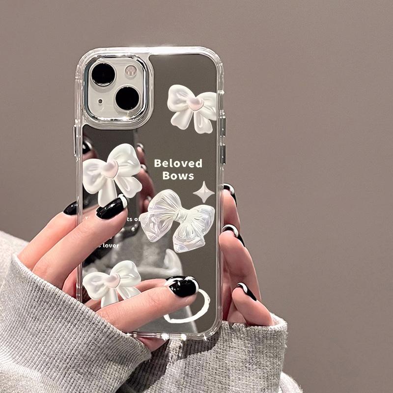 Милый чехол-бантик для iPhone 16 15 14 13 12 11 Pro Max XR X XS Max роскошное покрытие зеркало для макияжа противоударный мягкий чехол For iPhone 16 Pro
Милый чехол-бантик для iPhone 16 15 14 13 12 11 Pro Max XR X XS Max роскошное покрытие зеркало для макияжа противоударный мягкий чехол For iPhone 16 Pro