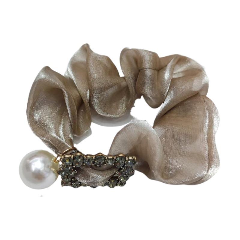 Super Flash Flower Jewelry Large Intestine Ring Summer Pearl Organza Ball Head Hair Rope Women S Headdress шампанського
Super Flash Flower Jewelry Large Intestine Ring Summer Pearl Organza Ball Head Hair Rope Women S Headdress шампанського