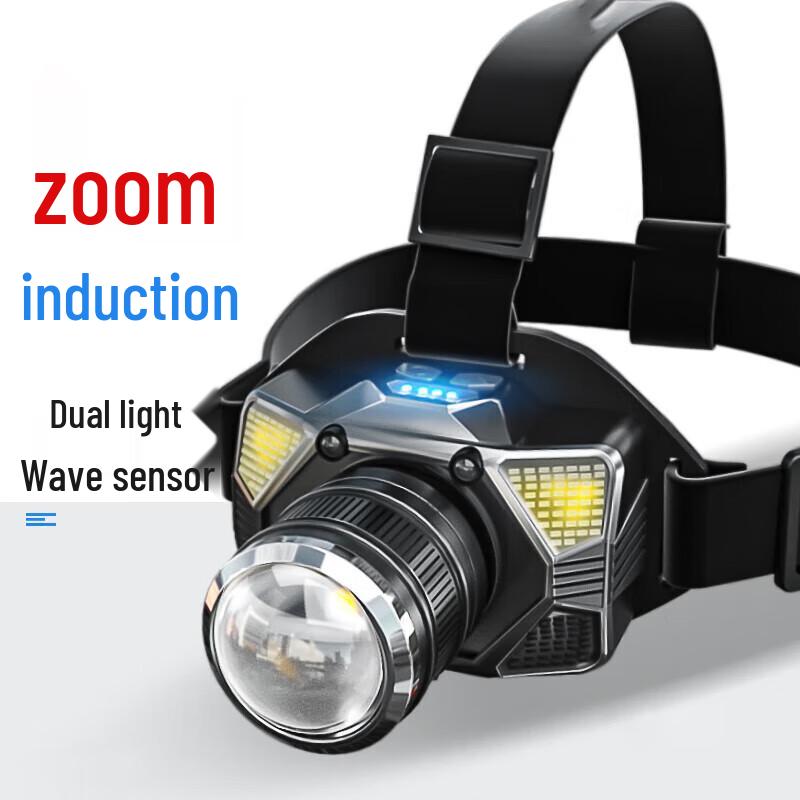 Chunsen Infrared Sensor Zoom Headlamp T6 Lamp Bead with Sensor
Chunsen Infrared Sensor Zoom Headlamp T6 Lamp Bead with Sensor