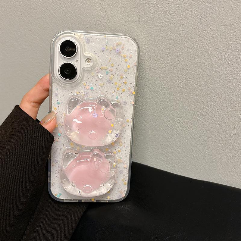 Glitter Sequins Transparent Cream Kt Cat Mobile Phone Case For Apple 17Promax Xiaoqing Fresh Air Iphone15 iPhone 7/8/SE 2020
Glitter Sequins Transparent Cream Kt Cat Mobile Phone Case For Apple 17Promax Xiaoqing Fresh Air Iphone15 iPhone 7/8/SE 2020