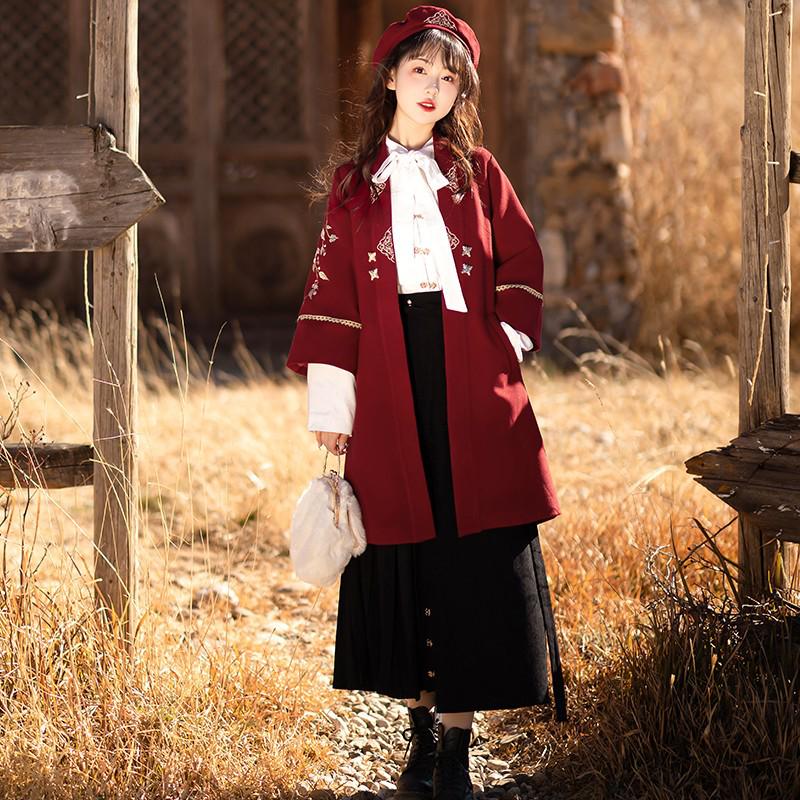 Xunzhi Hanfu Women s Chinese-Style Hat, Coat, Shirt, and Skirt Set 8570 L
Xunzhi Hanfu Women s Chinese-Style Hat, Coat, Shirt, and Skirt Set 8570 L