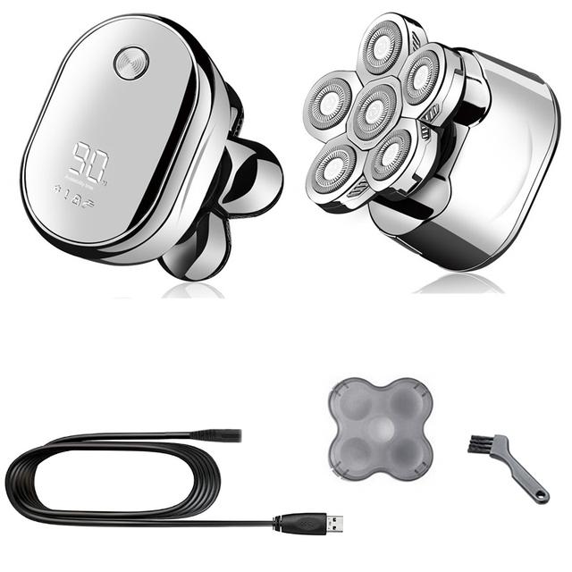 Мужская электробритва 6 в 1, 6D, плавающая головка, водонепроницаемая, перезаряжаемая, триммер для бритья в носу, бритва для влажной и сухой бритвы, косметический набор
Мужская электробритва 6 в 1, 6D, плавающая головка, водонепроницаемая, перезаряжаемая, триммер для бритья в носу, бритва для влажной и сухой бритвы, косметический набор