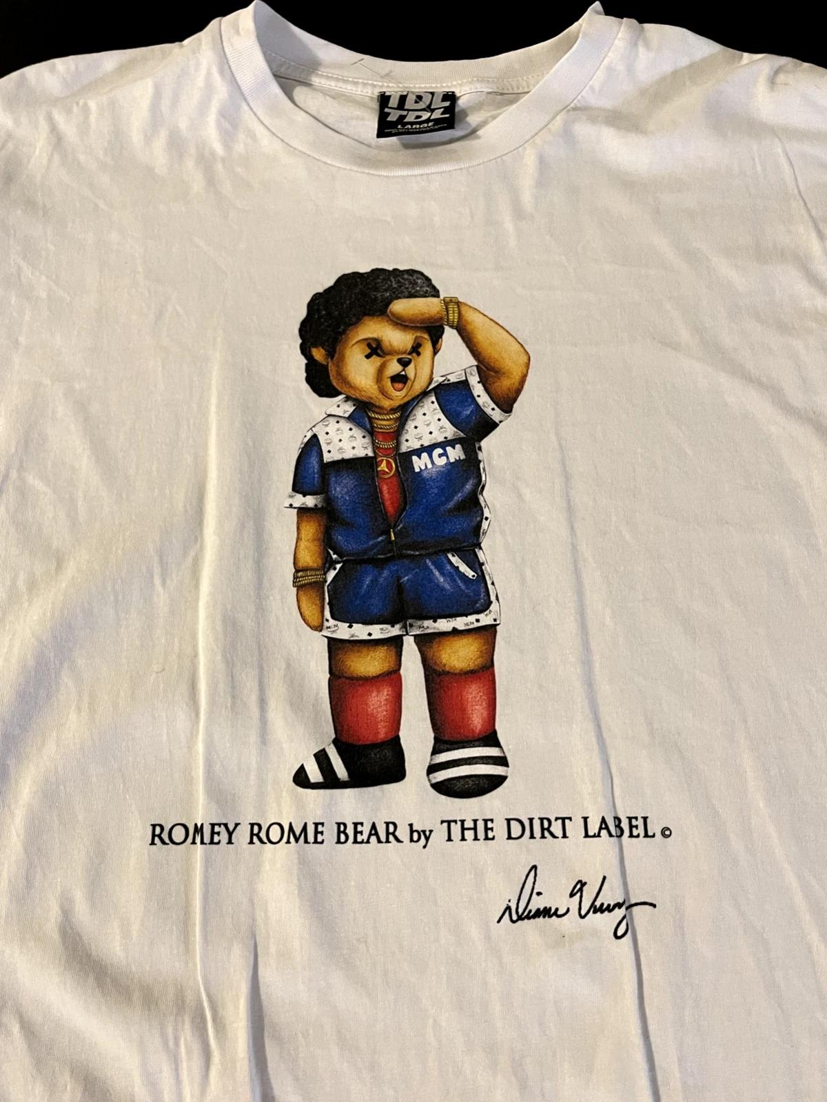 The Dirt Label TDL - Romey Rome Bear - Men s White T-Shirt, Size: Large XL
The Dirt Label TDL - Romey Rome Bear - Men s White T-Shirt, Size: Large XL