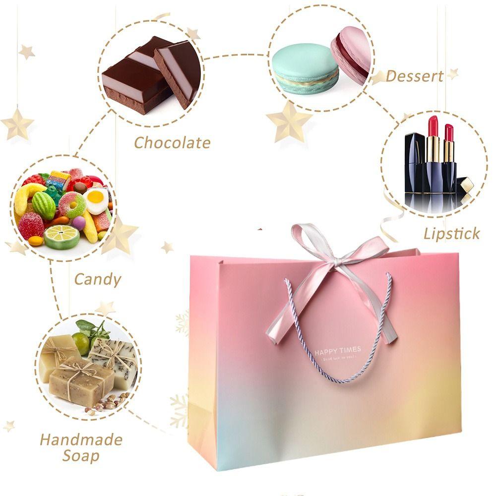 Paper Party Favor Bag With Bow Ribbon Wedding Celebration Present Wrap Fashion Gift Bags
Paper Party Favor Bag With Bow Ribbon Wedding Celebration Present Wrap Fashion Gift Bags