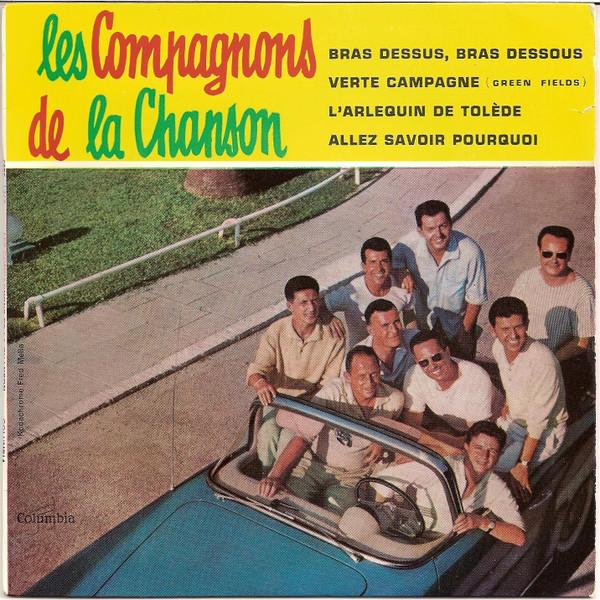 7inch Record LES COMPAGNONS DE LA CHANSON Bras Dessus Bras Dessous ESRF1275 Columbia 1960 France Pop Used
7inch Record LES COMPAGNONS DE LA CHANSON Bras Dessus Bras Dessous ESRF1275 Columbia 1960 France Pop Used