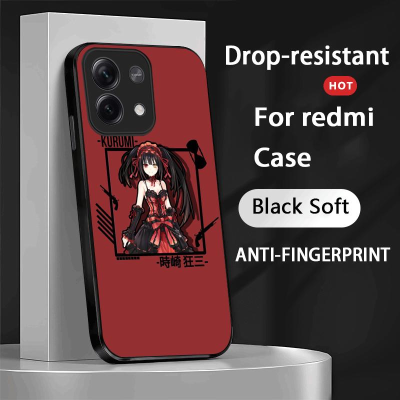 Kurumi Tokisaki pattern ins Phone Case For Xiaomi Redmi Note 13,12,11, 10 Pro Plus S, 5G, 12S, Soft Black Phone Cover Redmi Note12S
Kurumi Tokisaki pattern ins Phone Case For Xiaomi Redmi Note 13,12,11, 10 Pro Plus S, 5G, 12S, Soft Black Phone Cover Redmi Note12S
