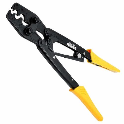 Odowalker Crimping Pliers, Electrician s Crimping Pliers, Crimping Tool for Bare Crimp Terminals, Compatible with Bare Crimp Sleeves, HS-38/5.5-38mm
Odowalker Crimping Pliers, Electrician s Crimping Pliers, Crimping Tool for Bare Crimp Terminals, Compatible with Bare Crimp Sleeves, HS-38/5.5-38mm