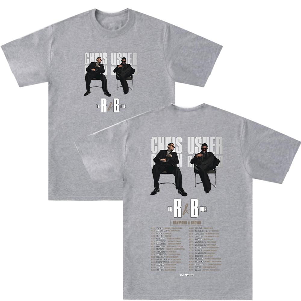 Chris Brown Usherr The RB Tour T Shirt Hip Hop Style Graphic Tee Unisex Casual Cotton Loose Short Sleeve Unisex Street Style Top 4XL
Chris Brown Usherr The RB Tour T Shirt Hip Hop Style Graphic Tee Unisex Casual Cotton Loose Short Sleeve Unisex Street Style Top 4XL