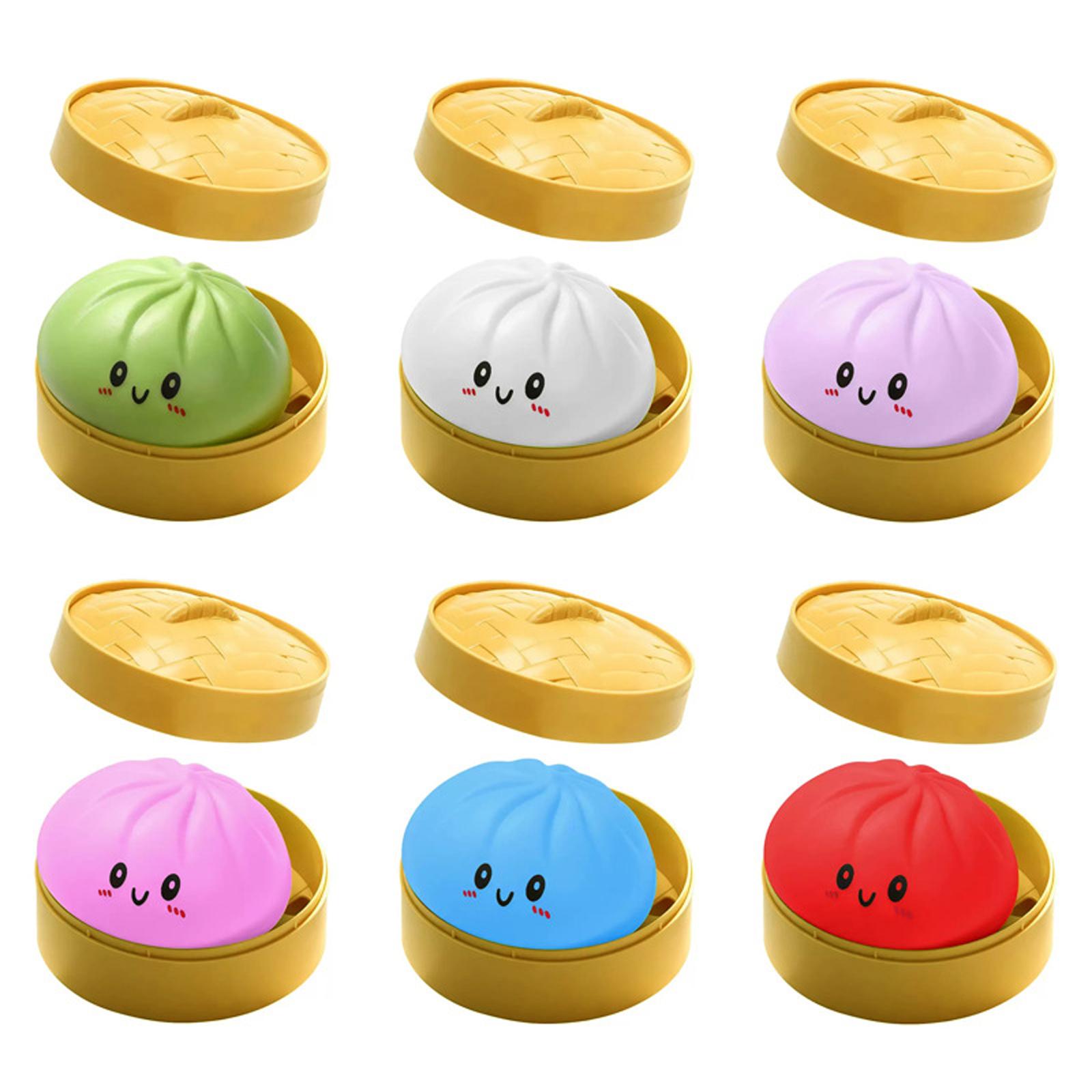 Bao Shaped Stress Relief Toy in Tin Box Soft Dumpling Design for Office Desk Home Decoration and Relaxation One Size
Bao Shaped Stress Relief Toy in Tin Box Soft Dumpling Design for Office Desk Home Decoration and Relaxation One Size