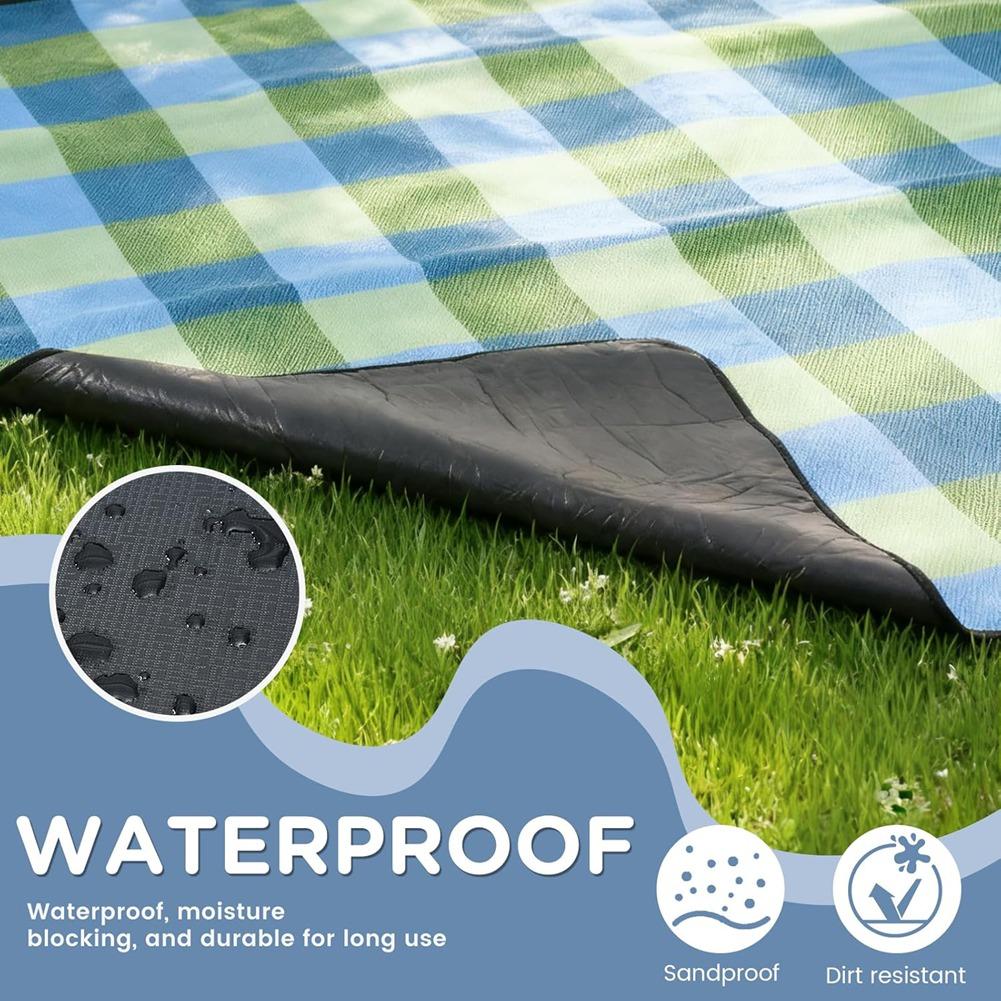 Car Essential Waterproof Picnic Blanket Outdoor Camping Beach Mat Extra Large Foldable Roadtrip Gadget Rv Accessories зелений
Car Essential Waterproof Picnic Blanket Outdoor Camping Beach Mat Extra Large Foldable Roadtrip Gadget Rv Accessories зелений