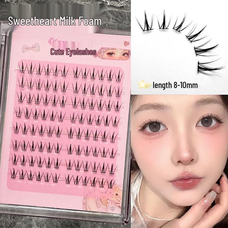 Mengjie Shangpin Glue-Free Natural Look Milk Foam False Eyelashes - Ideal for Beginners and Bare Face Style.
Mengjie Shangpin Glue-Free Natural Look Milk Foam False Eyelashes - Ideal for Beginners and Bare Face Style.
