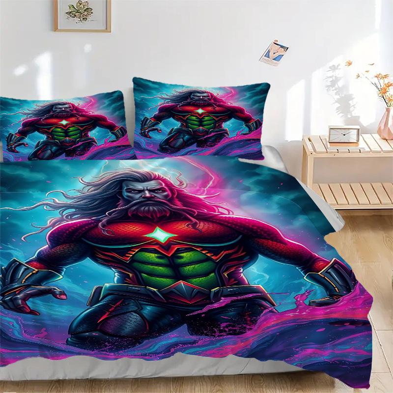 3pcs Aquaman, Superhero Cover Set,Soft Comfortable Duvet Cover,Guest Room (1*Duvet Cover + 2*Pillowcases, Without Core) yy251024002 135x200cm
3pcs Aquaman, Superhero Cover Set,Soft Comfortable Duvet Cover,Guest Room (1*Duvet Cover + 2*Pillowcases, Without Core) yy251024002 135x200cm