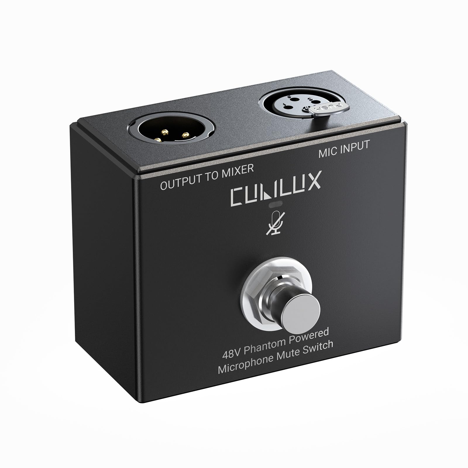 Cubilux XLR Ножной переключатель Mute для 48В Конденсаторного Микрофона из Алюминиевого Сплава Переключатель для и Сценического Использования MMX-3 Микрофоны, Ручное/Ножное Управление, Кейс,
Cubilux XLR Ножной переключатель Mute для 48В Конденсаторного Микрофона из Алюминиевого Сплава Переключатель для и Сценического Использования MMX-3 Микрофоны, Ручное/Ножное Управление, Кейс,