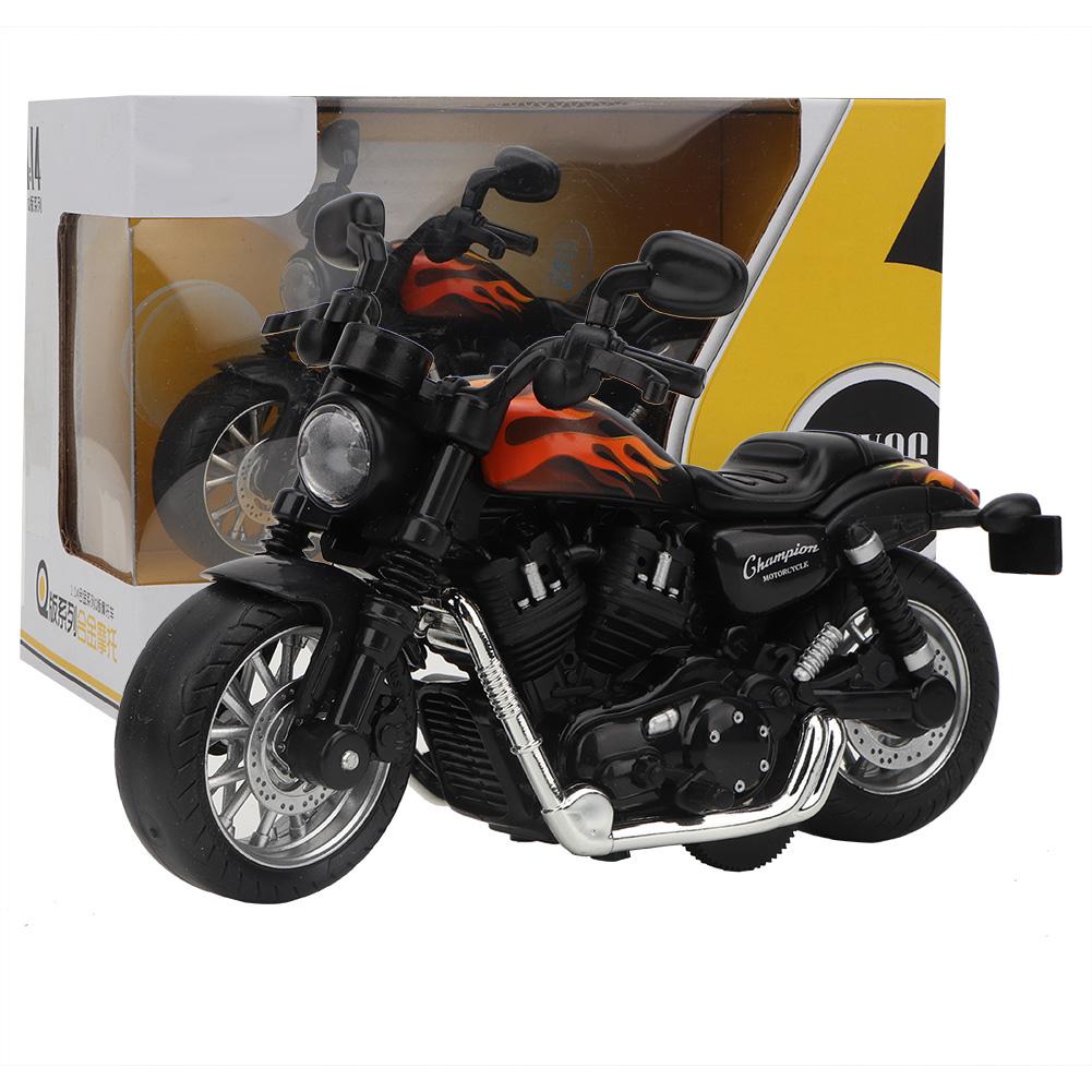 Electric Alloy Motorcycle Model Toy with Light Music for Children Kids Gift (Black)
Electric Alloy Motorcycle Model Toy with Light Music for Children Kids Gift (Black)