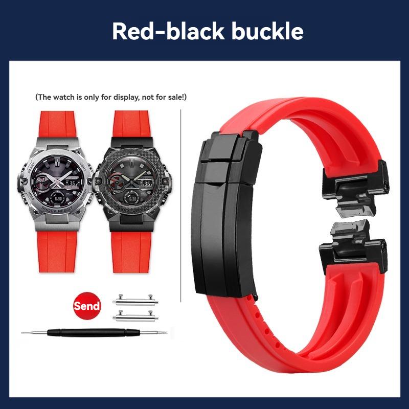 GST-B400 Modified Silicone strap For Casio G-SHOCK 5657 GST-B400D-1A GST-B400CD-1A3 Rubber Watch band Men s Bracelet Wristband For GST-B400 червоний колір чорний
GST-B400 Modified Silicone strap For Casio G-SHOCK 5657 GST-B400D-1A GST-B400CD-1A3 Rubber Watch band Men s Bracelet Wristband For GST-B400 червоний колір чорний