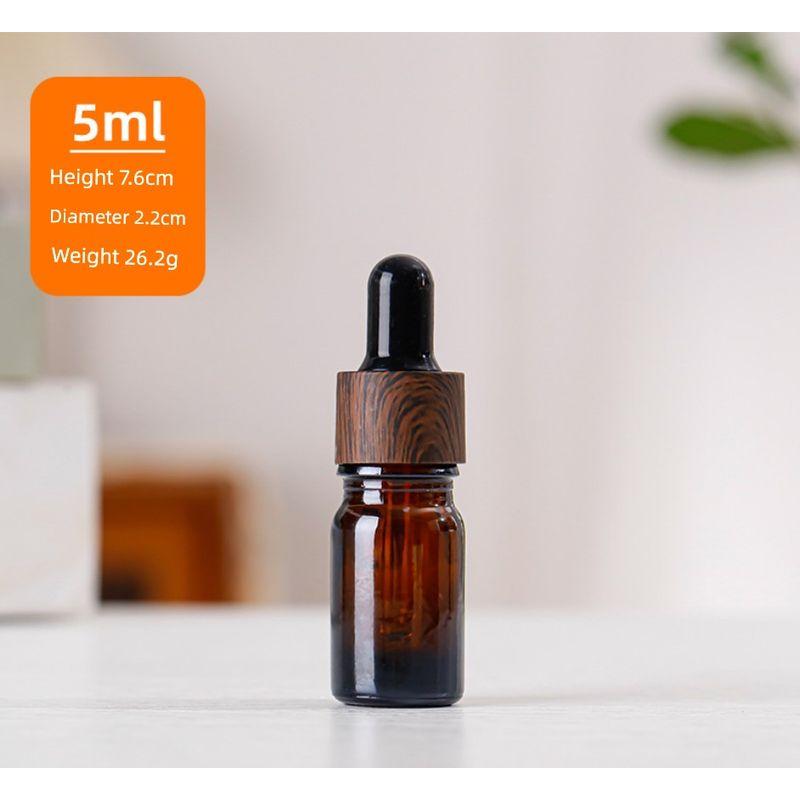 Essential Oil Bottle Drop Applicator Bottle Dark Wood Grain Circle Storage Bottle Essence Bottle Sample Bottle Travel Subpackaging Empty Bottles Brown 5ml + Dark Wood Grain Circle
Essential Oil Bottle Drop Applicator Bottle Dark Wood Grain Circle Storage Bottle Essence Bottle Sample Bottle Travel Subpackaging Empty Bottles Brown 5ml + Dark Wood Grain Circle