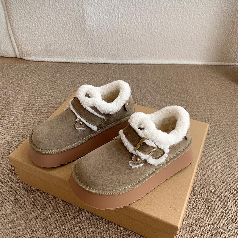 Women s Belt Buckle Large Size Soft Sole Heightening Winter Warm Fur Snow Boots Padded Lined Ankle Boots Non-Slip Hiking Casual Sports Cotton Boots 35 хаки
Women s Belt Buckle Large Size Soft Sole Heightening Winter Warm Fur Snow Boots Padded Lined Ankle Boots Non-Slip Hiking Casual Sports Cotton Boots 35 хаки
