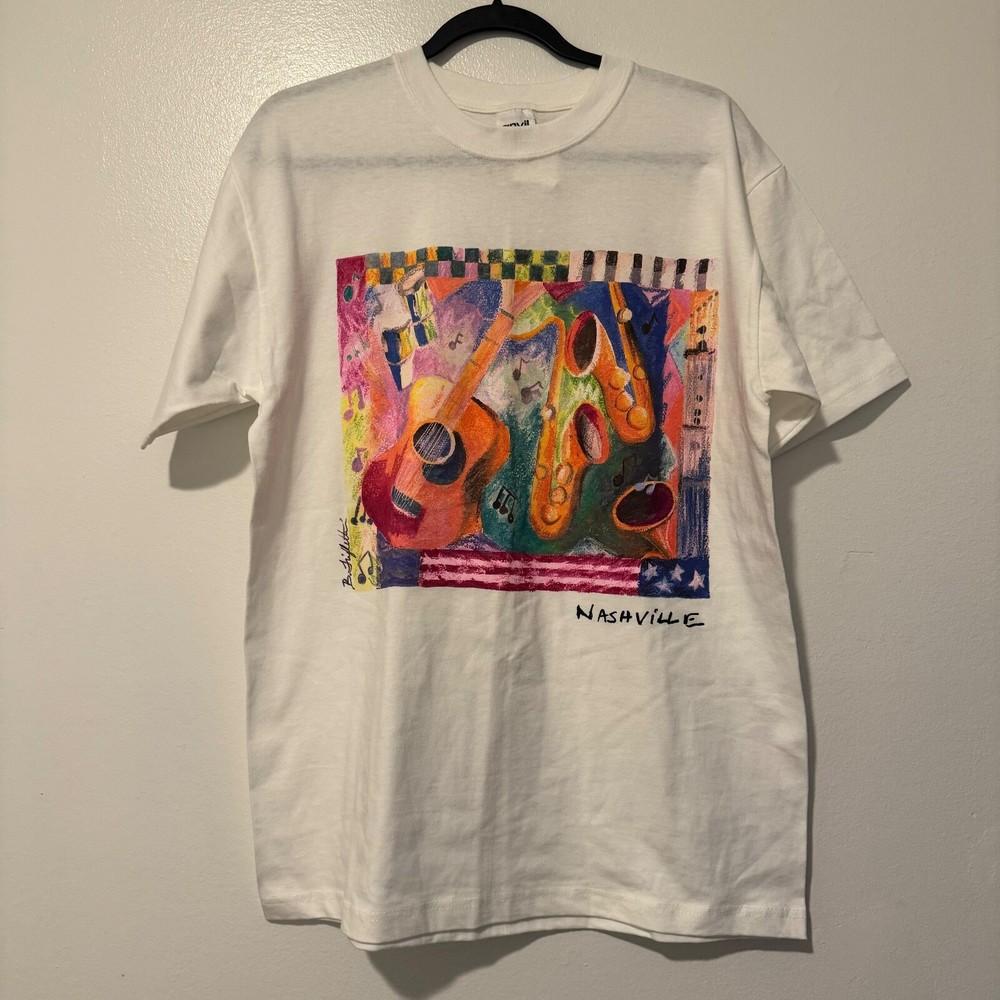 NEW Vintage Nashville Tennessee TShirt Mens Large Colorful Music Watercolor Art Unisex T-Shirt S
NEW Vintage Nashville Tennessee TShirt Mens Large Colorful Music Watercolor Art Unisex T-Shirt S