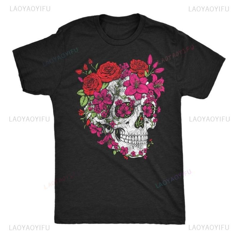 Big Skull Eternal Blossom Skull Graphic T Shirts Day of The Dead Men Tshirt Flower Skull Woman Man Shirts Summer Shortsleev -... 5XL різнокольоровий
Big Skull Eternal Blossom Skull Graphic T Shirts Day of The Dead Men Tshirt Flower Skull Woman Man Shirts Summer Shortsleev -... 5XL різнокольоровий