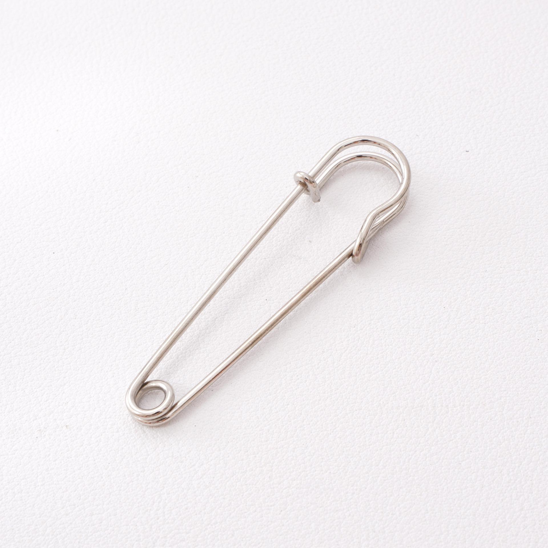 Electroplated Iron Safety Pin for DIY Knitting, Stitch Marker, Anti-Unraveling Brooch Clasp
Electroplated Iron Safety Pin for DIY Knitting, Stitch Marker, Anti-Unraveling Brooch Clasp