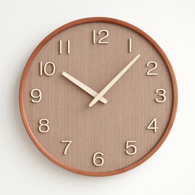 Japan Style Noiseless Wooden Wall Clock Simple Retro Decorative Timepiece for Living Room Home Decor Brief Wood Watch 30cm
Japan Style Noiseless Wooden Wall Clock Simple Retro Decorative Timepiece for Living Room Home Decor Brief Wood Watch 30cm